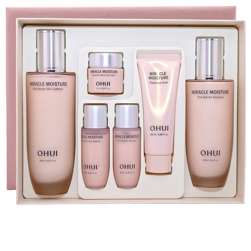 Luxury Skincare Set - Ohui Pembe Mucize Nemlendirme Seti Tonik