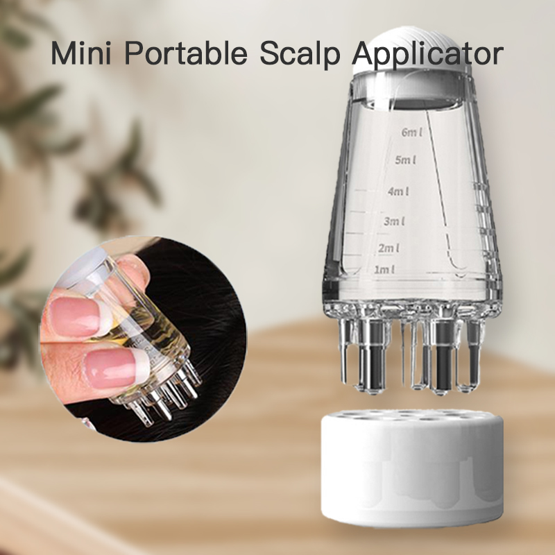 Growth Factor Serum - Mini taşınabilir saç derisi aplikatör sıvı