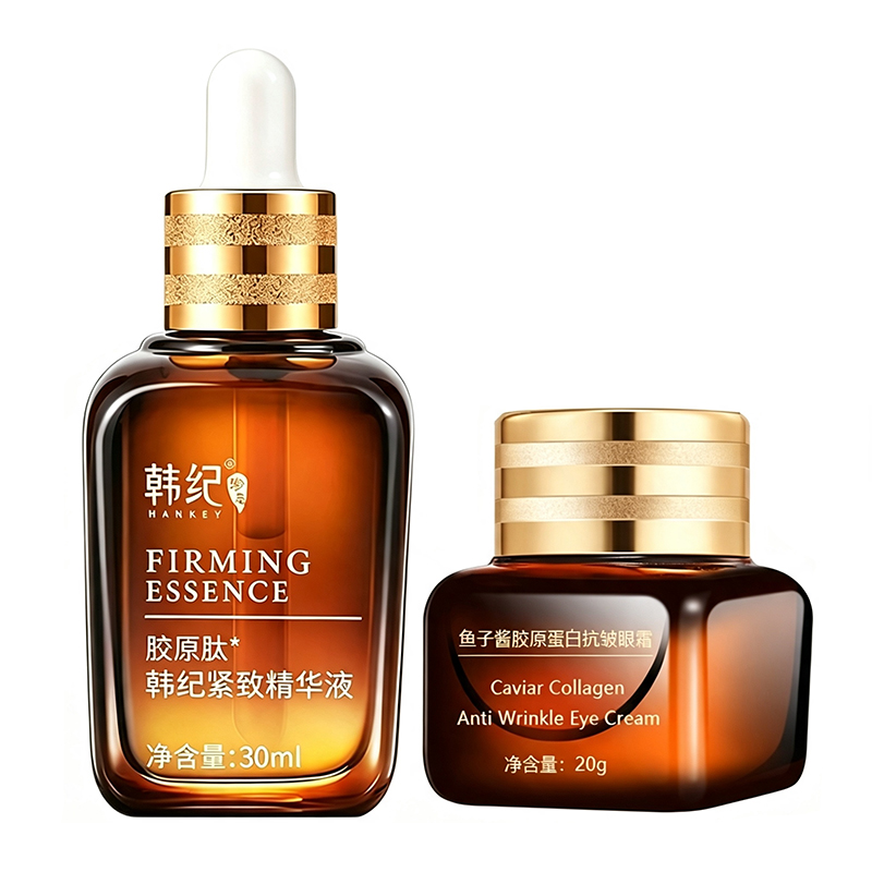 Luxury Skincare Kit - Nemlendirici Yüz Serumu ve Krem Aydınlatıcı
