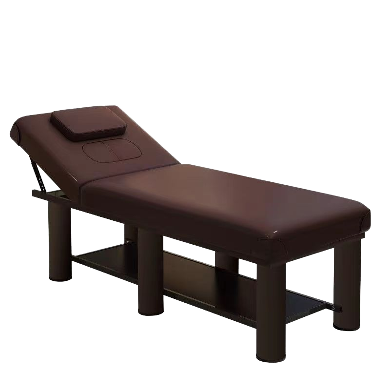 Luxury Skincare And Spa - Modern Lüks Ahşap Güzellik Masası Masaj