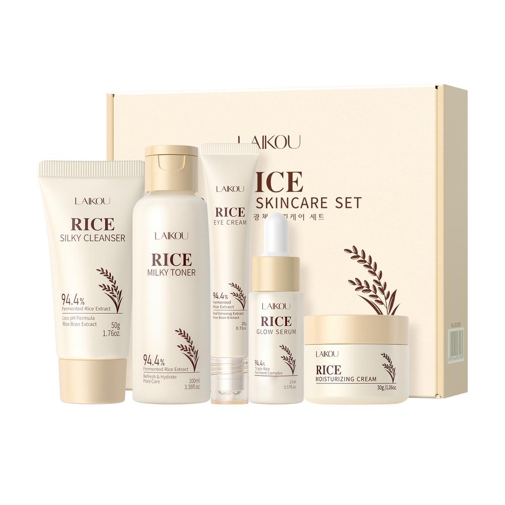 Luxury Skincare Kit - Kadınlar ve Kızlar İçin Pirinç Özlü