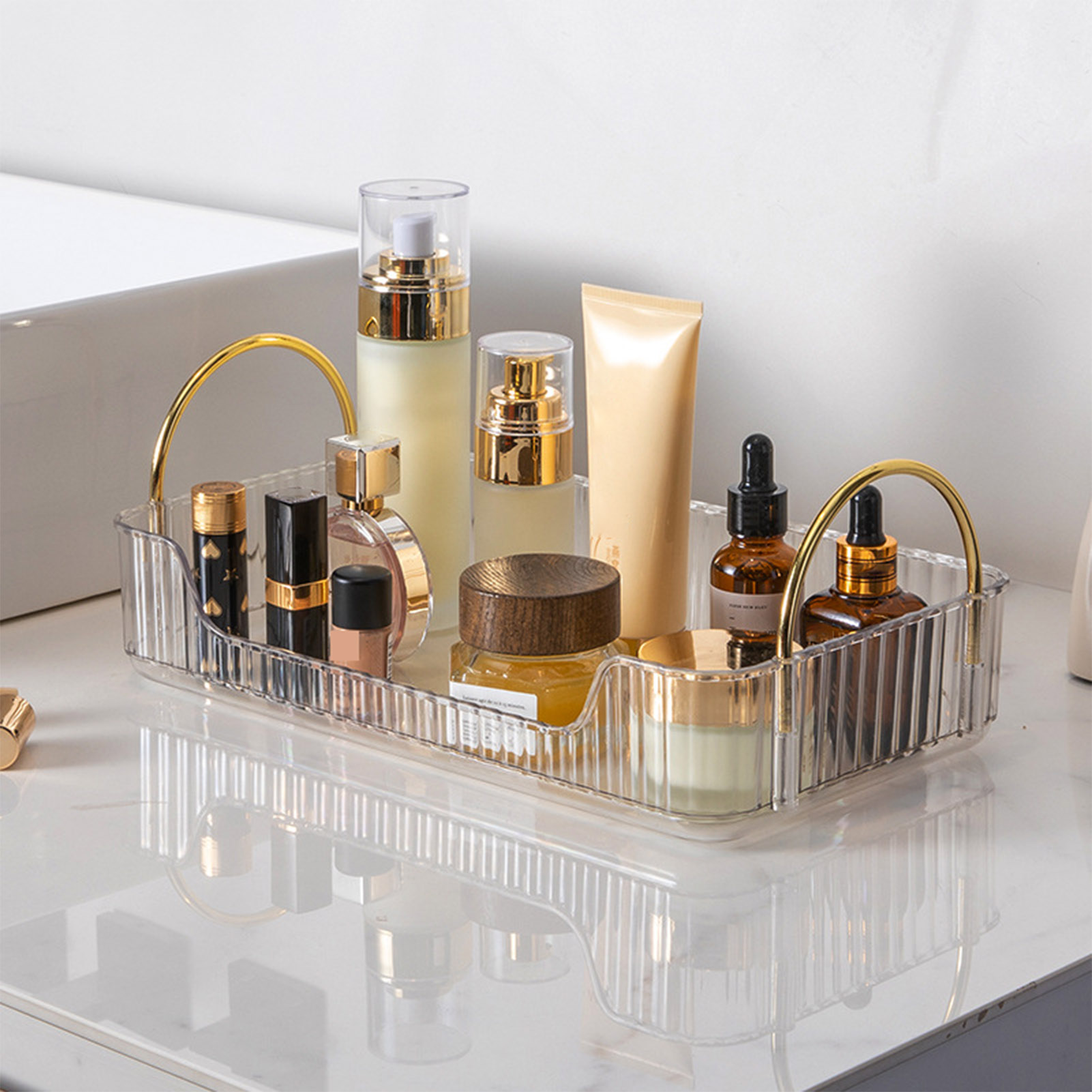 Banyo Organizatör Rafı Hafif L - Luxury Skincare Box incelemesi ve fiyatı