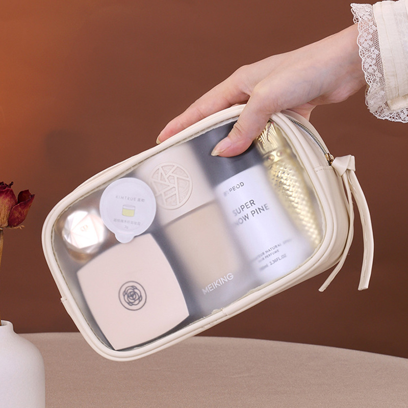 PVC Mat Yarı Şeffaf Kozmetik Ç - Luxury Skincare Box incelemesi ve fiyatı