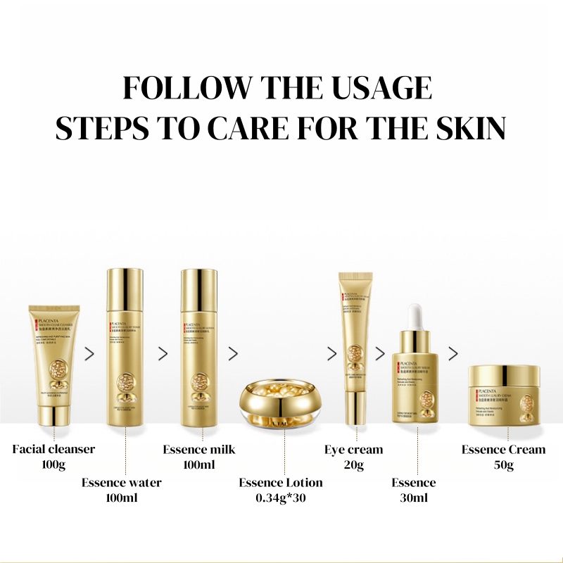 Plasenta Cilt Bakım Seti, Yedi - Luxury Skincare Kit incelemesi ve fiyatı