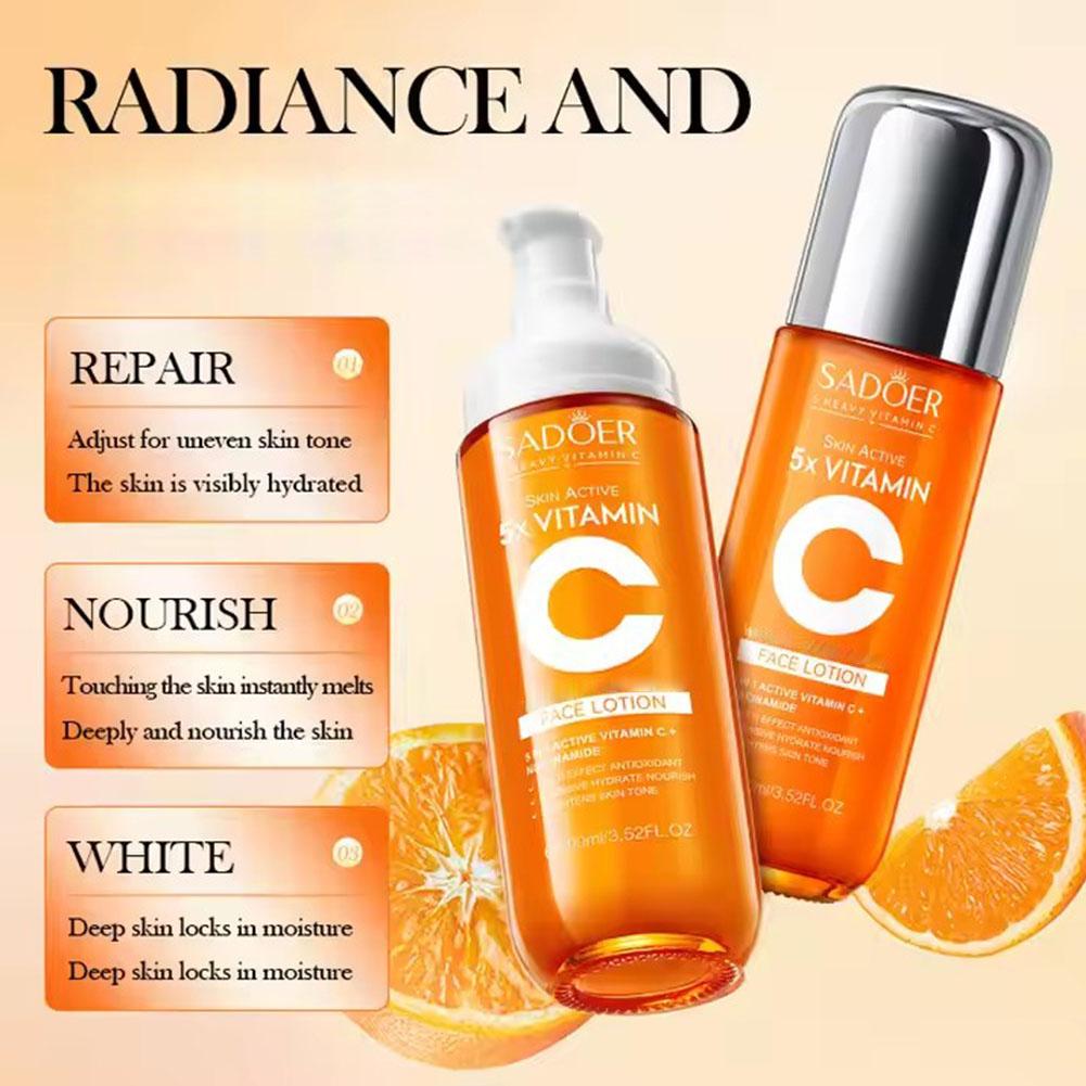 SADOER 5X C Vitamini Yüz Bakım - Luxury Skincare Set incelemesi ve fiyatı