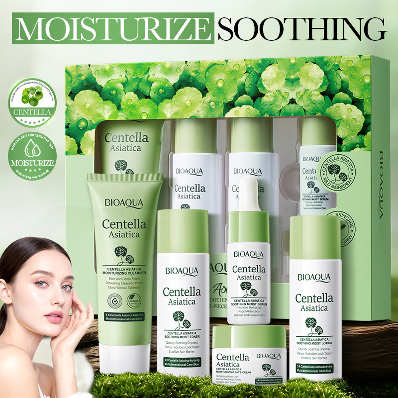 5 adet/takım BIOAQUA Centella  - Luxury Skincare Kit incelemesi ve fiyatı