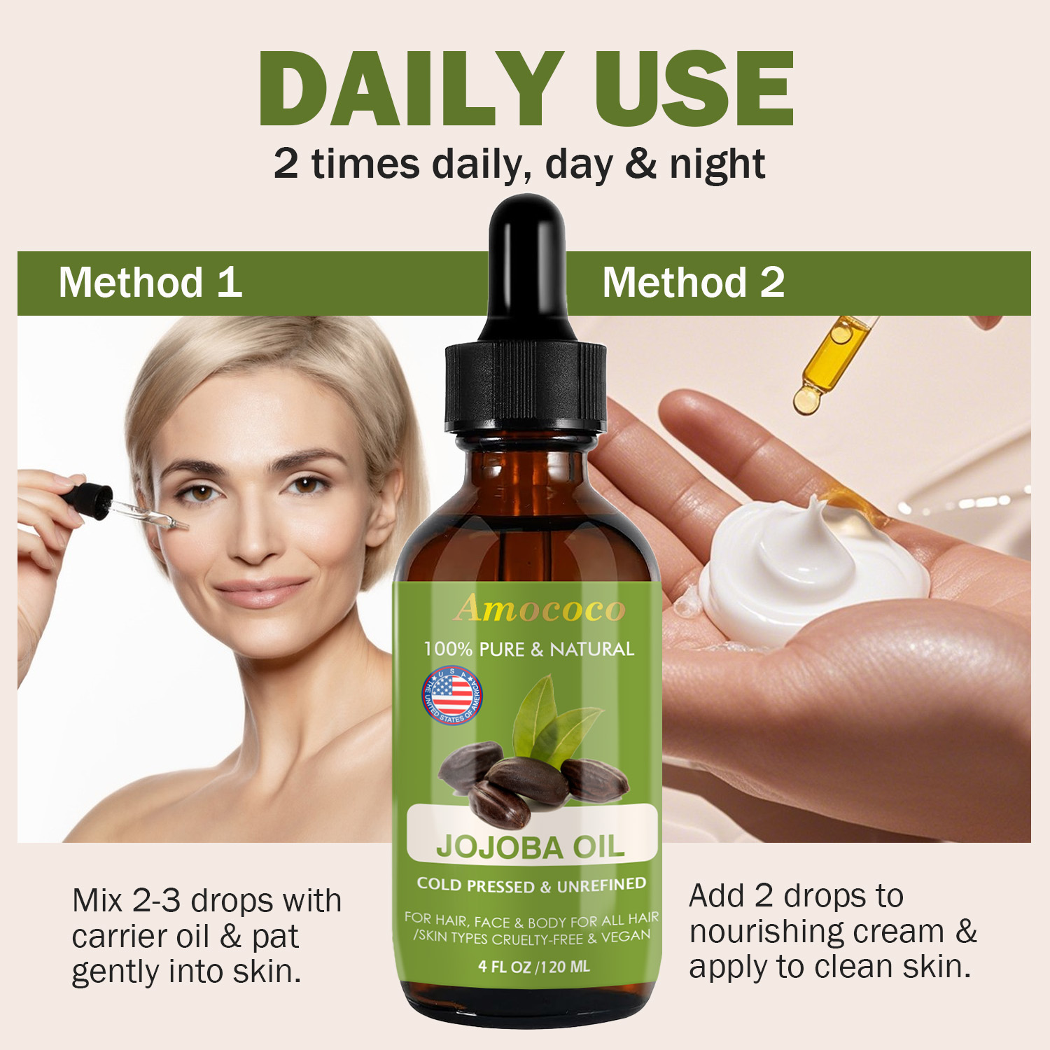 Amococo 2 adet Jojoba Yağı ve  - Cold Pressed Rose Hip incelemesi ve fiyatı