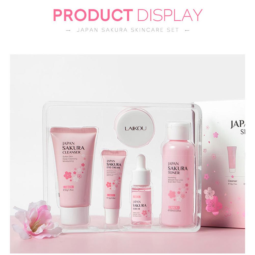 5/3 adet/takım Sakura Cilt Bak - Luxury Skincare Set incelemesi ve fiyatı