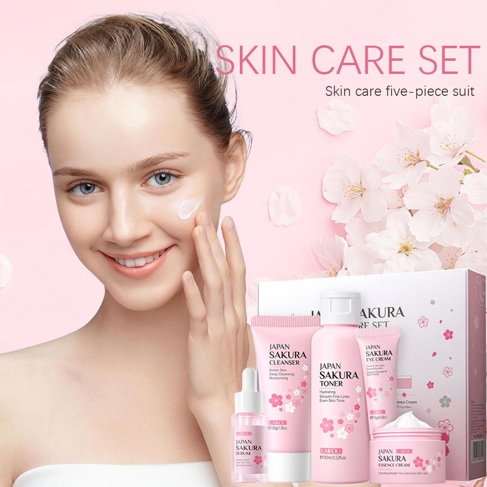 5/3 adet/takım Sakura Cilt Bak - Luxury Skincare Set incelemesi ve fiyatı