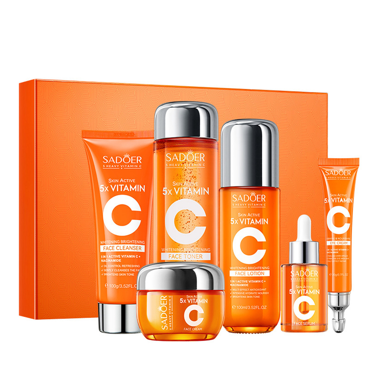 C Vitamini Cilt Bakımı 6 Parça - Luxury Skincare Kit incelemesi ve fiyatı